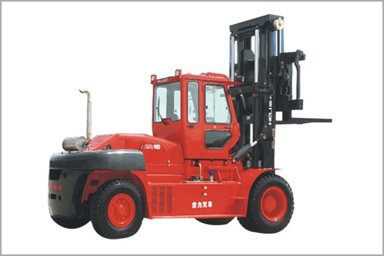 H2000系列國產(chǎn)化配置14-16噸內(nèi)燃平衡重叉車一般采用柴油、汽油、液化石油氣燃料